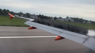 Landing at London Gatwick Airport Onboard an EasyJet 321251NX [upl. by Fionna601]