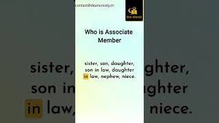 Who is Associate Member [upl. by Naamana]