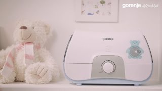 Gorenje Ultrasonic humidifier H17BY Baby collection [upl. by Tiffa151]