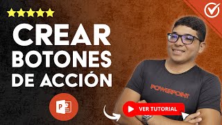 Cómo CREAR BOTONES DE ACCIÓN en PowerPoint  🔗 Crear Hipervínculos en PowerPoint 🔗 [upl. by Kalbli]