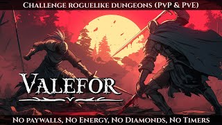 Valefor Gameplay  Roguelike Tactics [upl. by Glory843]