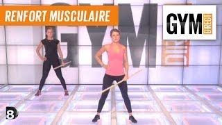 Exercice musculation avec un baton  Renfort musculaire 84 [upl. by Benetta]