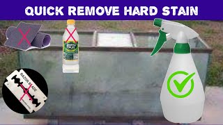 What to use to Remove Aquarium Water Marks [upl. by Anasxor]