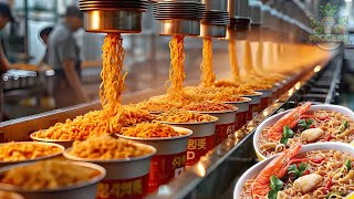 Inside the Instant Noodles Factory  Noodles Factory Process [upl. by Karita274]