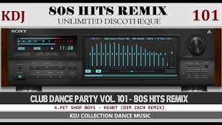 80s HITS REMIX Club Dance Party 101  KDJ 2023 [upl. by Peugia]