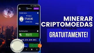 MINERE CRIPTO EM NUVEM COM SEU CELULAR SEM FAZER NADA [upl. by Dorcus844]