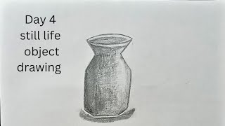 Day4 still life drawing easyhow to drawing object shading drawing [upl. by Rabma]