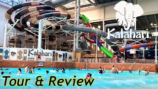 Kalahari Waterpark Resort Poconos Tour amp Review with The Legend [upl. by Onateag788]