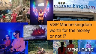 VGP Marine kingdom vlogVGP marine kingdom ticket detailsMust visit places in ChennaiChennai vlog [upl. by Coe]