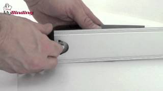 Novus B17 Long Arm Pro Stapler Demo [upl. by Ahsrav]