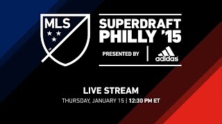 MLS SuperDraft Live Stream Archive [upl. by Elleniad791]