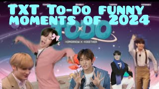 TXT Funny Todo Moments 2024 [upl. by Wamsley]