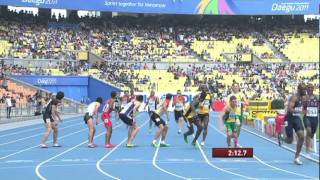 Oscar Pistorius helps South Africa qualify in the Mens 4x400m Round 1 [upl. by Gmur]