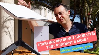 Test de Starlink  linternet par satellite qui a sauvé ma connexion [upl. by Tillie]