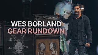 Wes Borlands Live Gear Rundown [upl. by Ylehsa213]