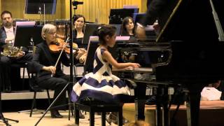 Berkovich Concerto Op 44 1 2 3 Giselle Wu 5 Years [upl. by Alyks]