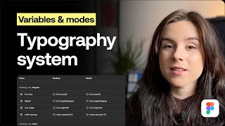 Responsive Typography With Variables  Figma Tutorial  Design System [upl. by Suiramed926]