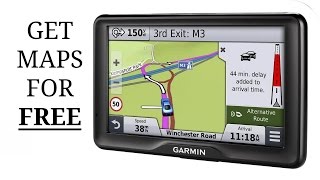 Update GARMIN SATNAV Maps for FREE [upl. by Aenert]