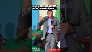 PM Holness Jamaica Needs to Be Known for Peace [upl. by Hagen]