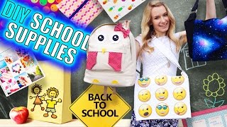 DIY School Supplies amp Room Organization Ideas 15 Epic DIY Projects for Back to School [upl. by Nwahsad831]