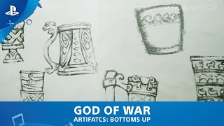 God of War 2018  Collectibles  Artifacts Bottoms Up [upl. by Newell434]