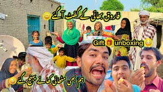 Big Gift 🎁 Unboxing 😄  Faroq Bhai Ke Gift A Gaye  Ham Bhi Mithai Khana Pahonch Gaye 🤪  New Vlog [upl. by Talich]