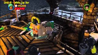 Lego Pirates of the Caribbean Level 18 White Cap Bay  Story Walkthrough  HTG [upl. by Tandi]