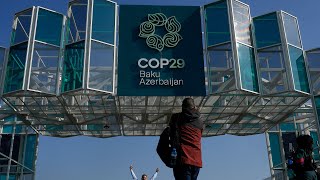 COP29 summit on climate change underway in Azerbaijan [upl. by Sutsuj]