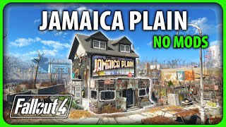 Fallout 4  Rebuilding Jamaica Plain No Mods [upl. by Leggett751]