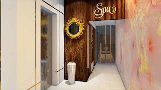 saloon amp spa interior design [upl. by Castor]