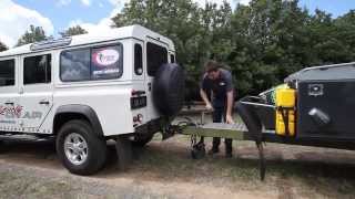 Product Review Land Rover 110 Defender Full Coil Replacement Air Suspension  OA4515 Airbag Man Kit [upl. by Oirifrop]