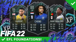 MEGA EFL FOUNDATIONS 😱💥 Chong SBC amp neue EFL Foundation Objectives  FIFA 22 Ultimate Team [upl. by Nonaihr]