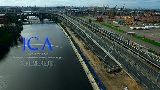 ЗСД ICA construction СанктПетербург Сентябрь 2016 [upl. by Nairdna988]