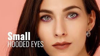 Eyeliner trick for small hooded eyes [upl. by Atinreb985]