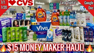 CVS Free amp Cheap Coupon Deals amp Haul 77  720 15 Money Maker Haul 🔥 Learn CVS Couponing [upl. by Pussej508]