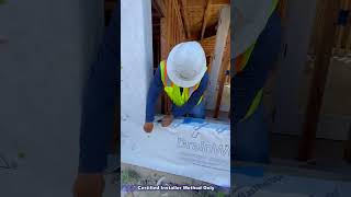 3Piece Method to Flash a Window Sill Approved for Certified Installers Only [upl. by Losse]