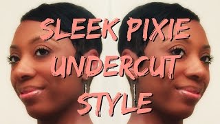 Sleek Pixie Undercut Style [upl. by Flip287]