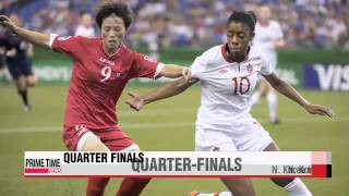 North Korea faces US in quarterfinals of womens U20 [upl. by Navanod443]