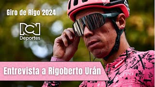 Entrevista a Rigoberto Urán  Giro de Rigo 2024 [upl. by Etheline409]