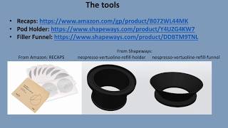 Refilling Nespresso VertuoLine Coffee Pod Tips and Tools [upl. by Nivlad782]