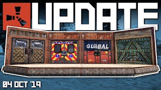 RUST UPDATE  DOUBLE DOOR SKINS finally  4th October 2019 [upl. by Spearman551]