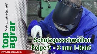 Schutzgasschweißen Folge 5 3 mm INaht  Schweißen mit Christoph Staffel 2 – [upl. by Anelrihs427]