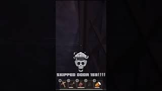 Skipping Door 150💀 Doors Full Game Play sigma trollface doors fyp trending trend [upl. by Sorel]