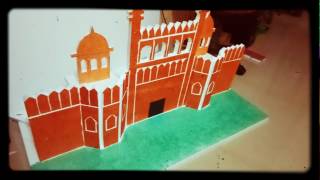 School Project  Red Fort Model 2  wwwschoolprojectcenterin [upl. by Ahsei744]