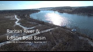 Raritan River NJ Drone Flight [upl. by Ketti]