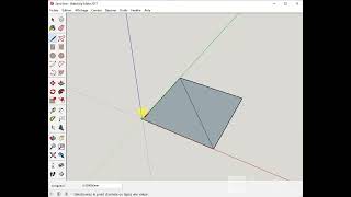 Modeliser une pyramide sur Sketchup [upl. by Naul]