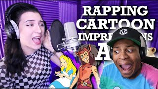 Brizzy Voices Alphabet Aerobics  CARTOON IMPRESSIONS RAP take 2 [upl. by Kahlil]