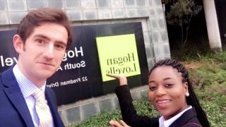 Matheson Trainees support Irish Rule of Law International IRLI in South Africa [upl. by Adivad402]