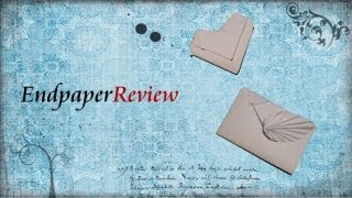 Originelle Briefe selber falten  Tutorial  EndpaperReview [upl. by Sapers]