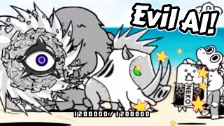 AI Stages but With Custom Enemies The Battle Cats [upl. by Kiraa]